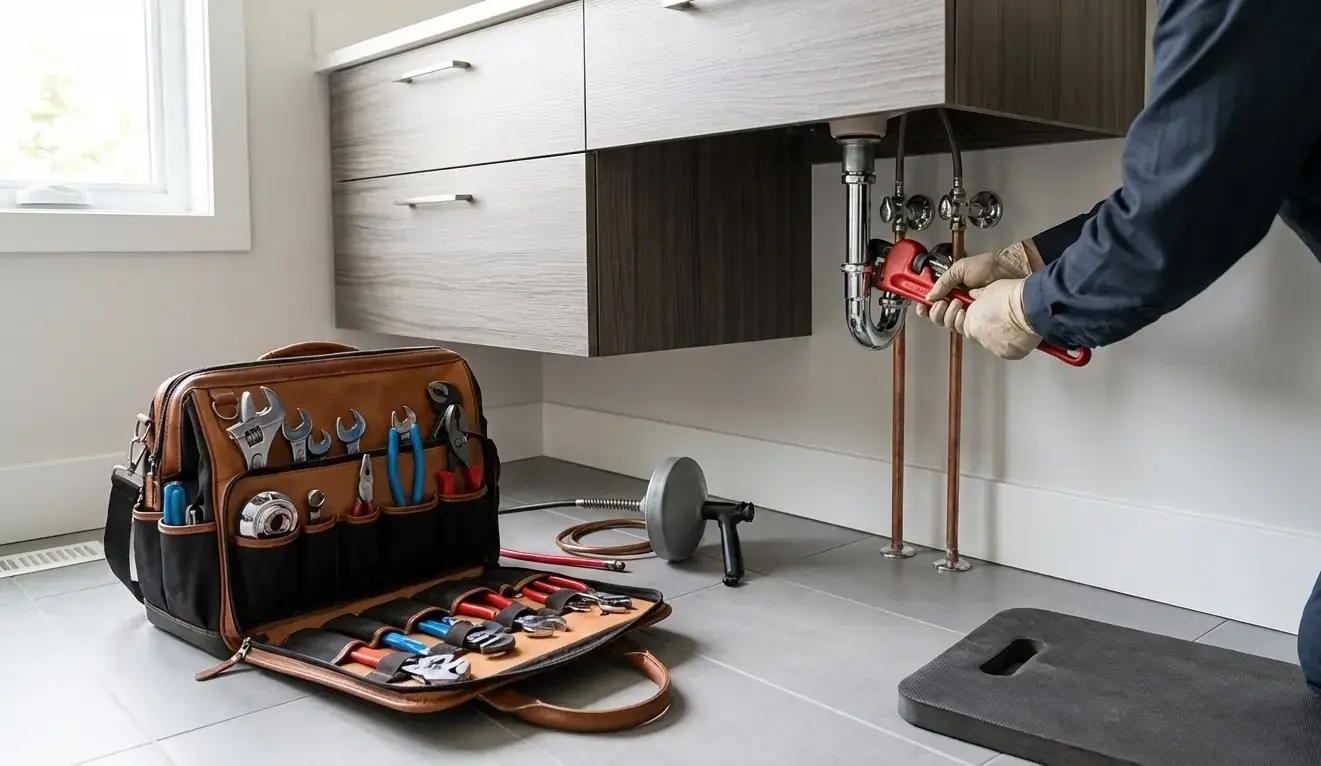 Emergency plumbing repair service by HorsePower Plumbing in Airdrie